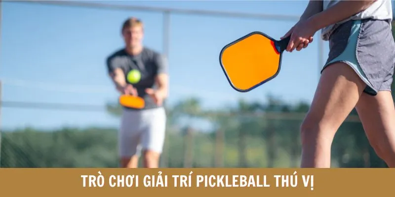 Tìm hiểu về trò chơi pickbeball